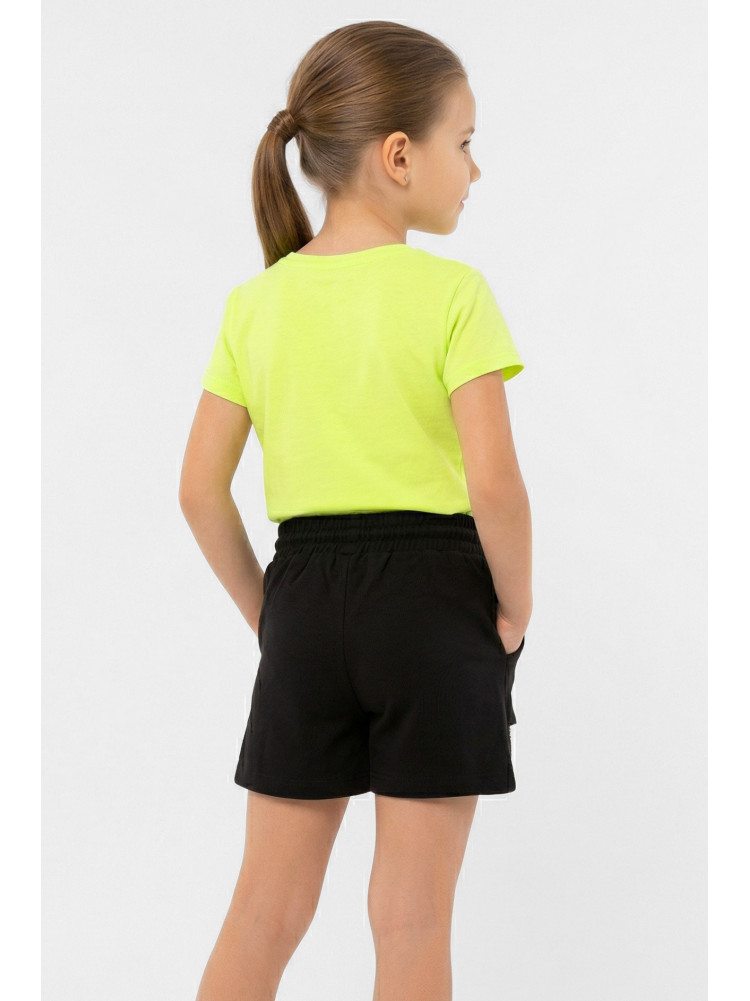 Шорты детские для девочки черного цвета 976 212502C