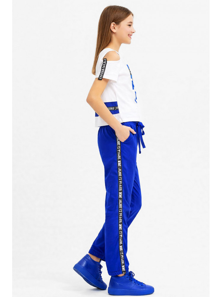 Костюм подростковый для девочки белого цвета 6024 212511C