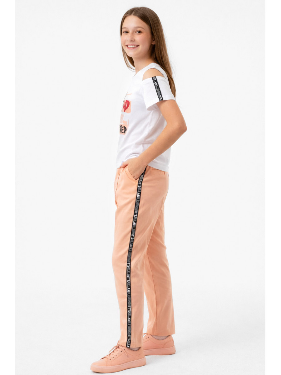 Костюм підлітковий для дівчинки білого кольору 6024 212516C