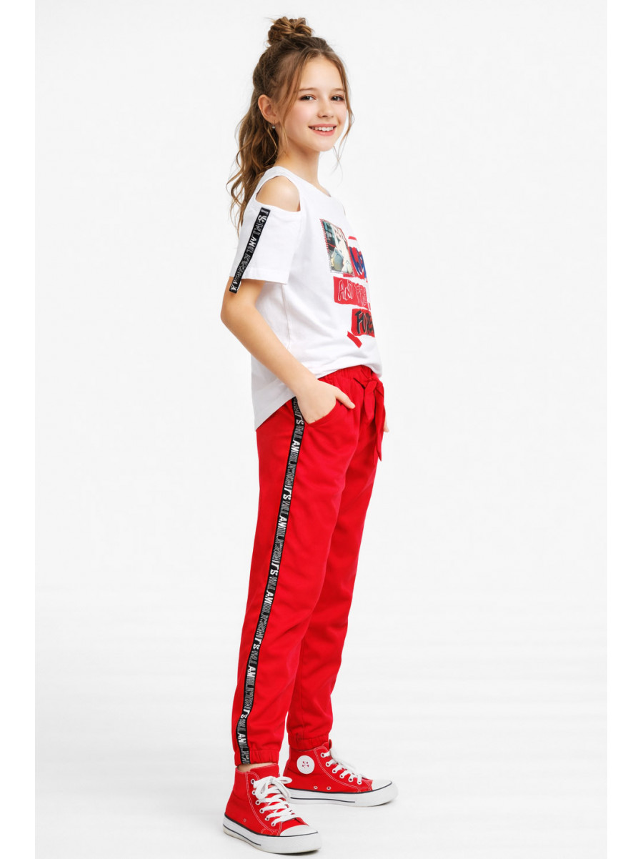 Костюм підлітковий для дівчинки білого кольору 6024 212517C