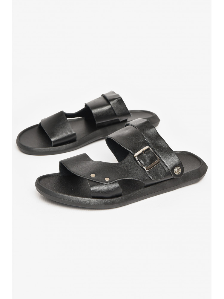 Сандали мужские черного цвета 78А 212538C