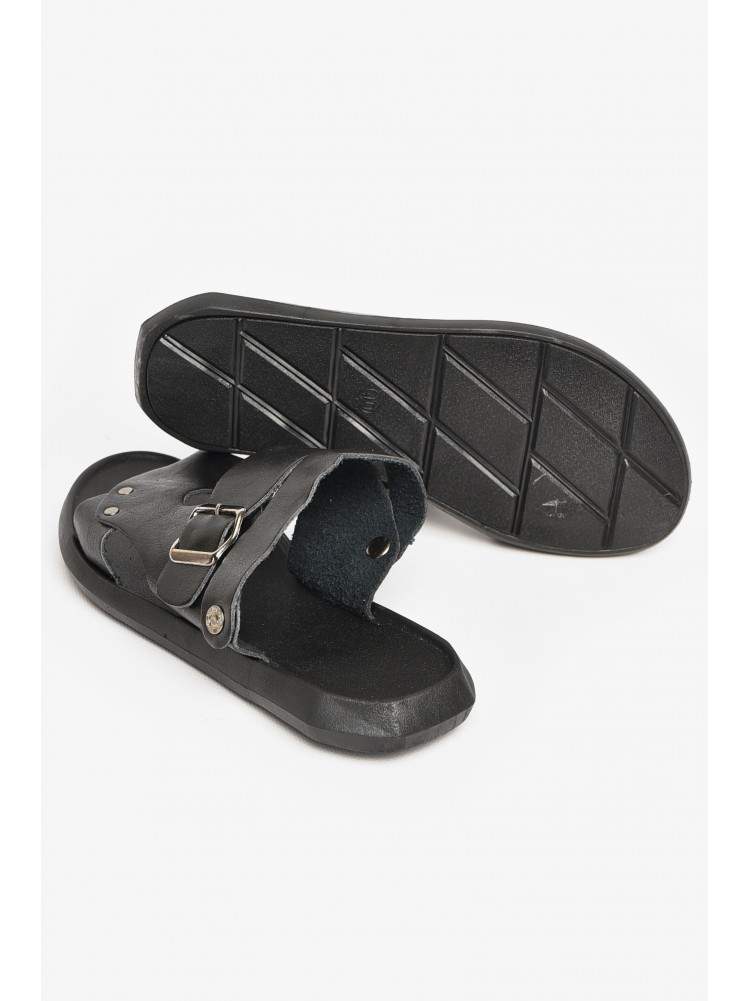 Сандали мужские черного цвета 78А 212538C