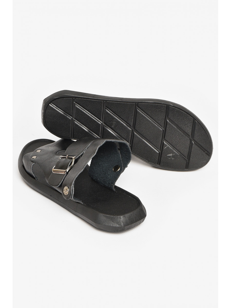 Сандали мужские черного цвета 78А 212538C