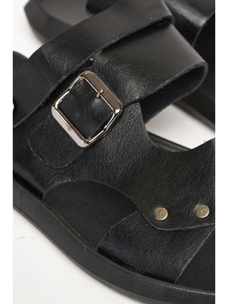 Сандали мужские черного цвета 78А 212538C