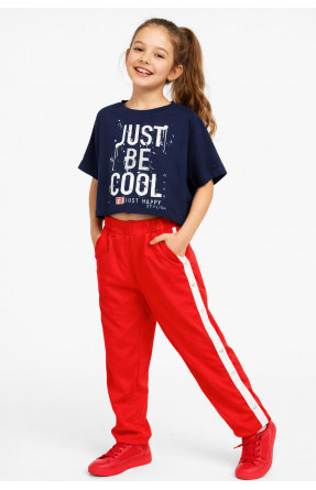 Костюм підлітковий для дівчинки темно-синього кольору 6030 212541C Костюм підлітковий для дівчинки темно-синього кольору 6030 212541C