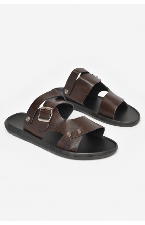 Сандалии мужские коричневого цвета 78С 212542C