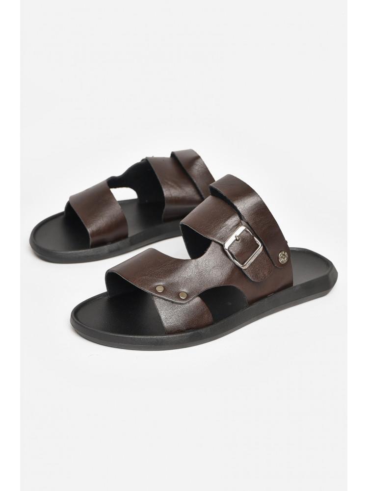 Сандалии мужские коричневого цвета 78С 212542C