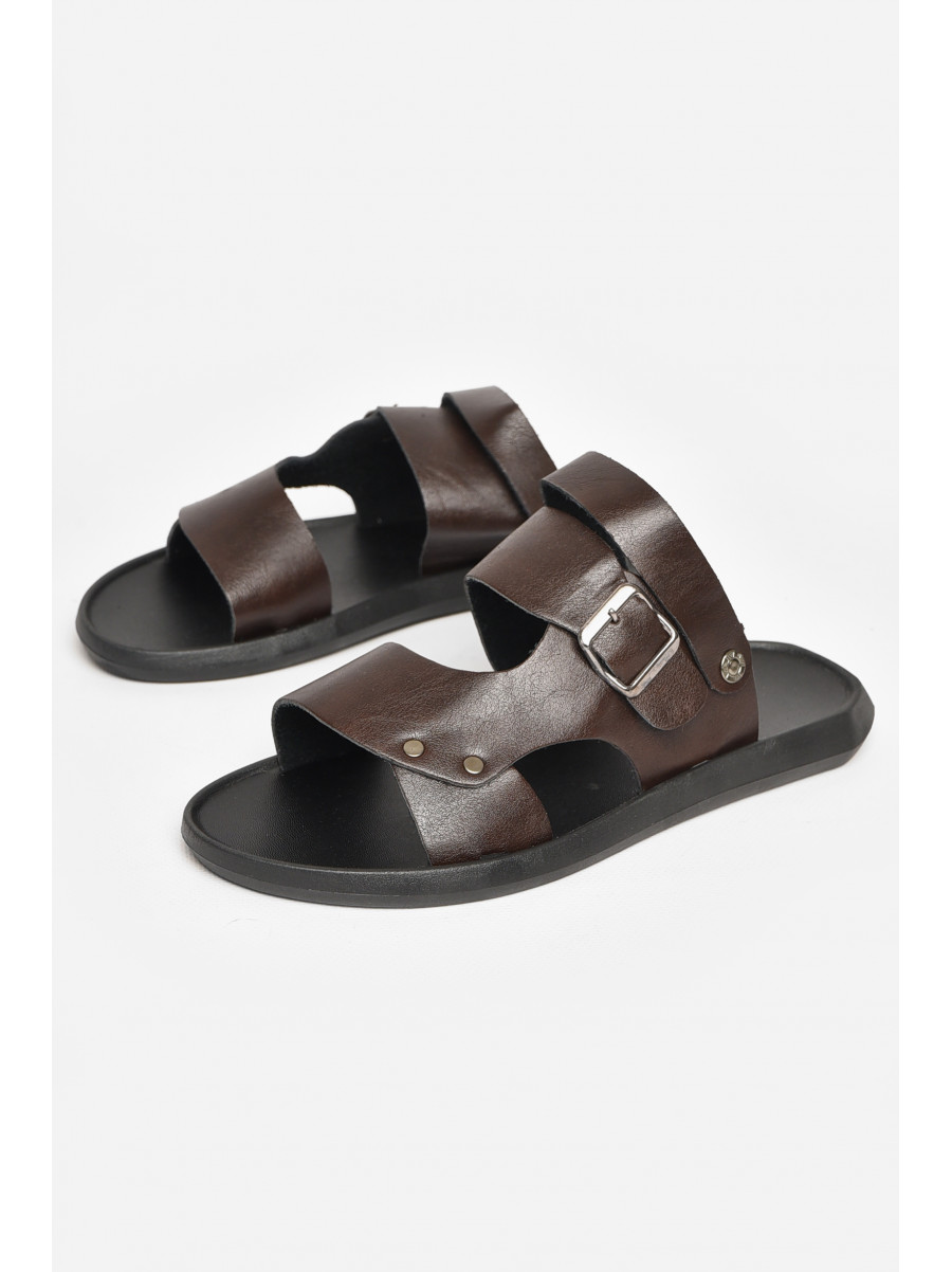 Сандалии мужские коричневого цвета 78С 212542C