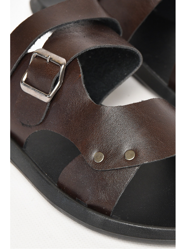 Сандалии мужские коричневого цвета 78С 212542C