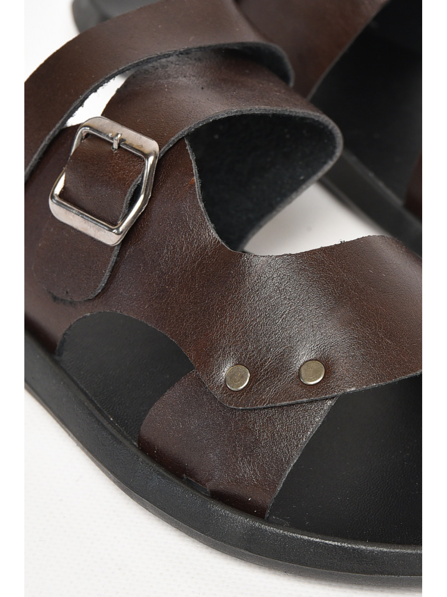 Сандалии мужские коричневого цвета 78С 212542C