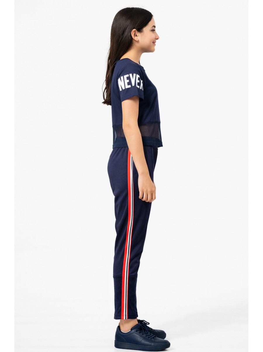 Костюм підлітковий для дівчинки темно-синього кольору 4010 212544C