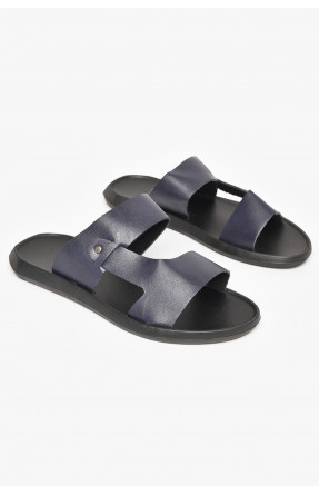 Сандалии мужские темно-синього цвета 90В 212548C