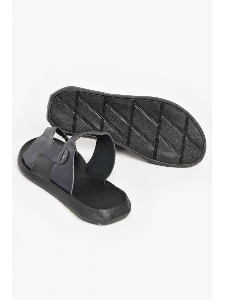 Сандалии мужские темно-синього цвета 90В 212548C