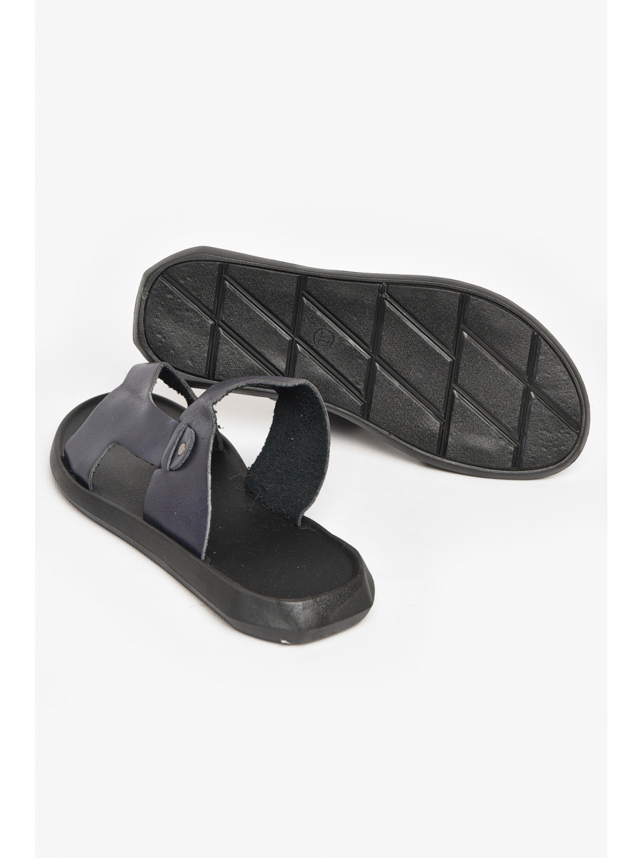 Сандалии мужские темно-синього цвета 90В 212548C