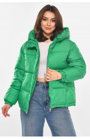 Куртка женская демисезонная зеленого цвета 2230 212555C Куртка женская демисезонная зеленого цвета 2230 212555C