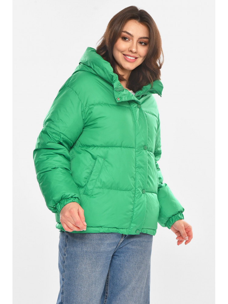 Куртка женская демисезонная зеленого цвета 2230 212555C