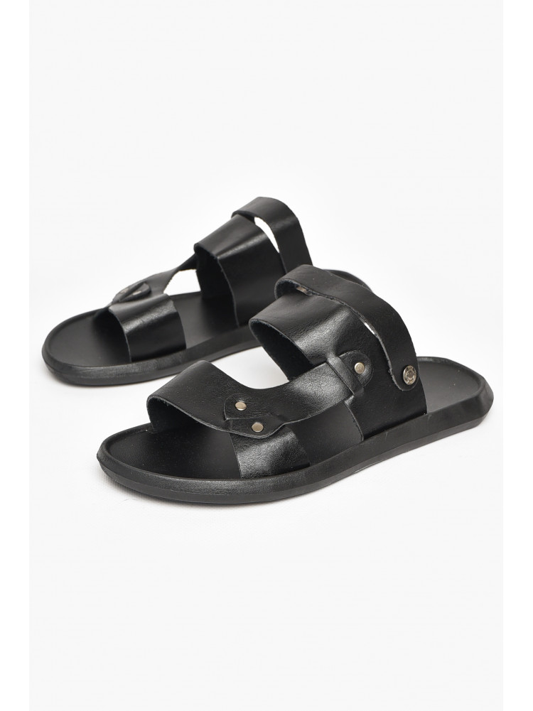 Сандали мужские черного цвета 75Н 212572C