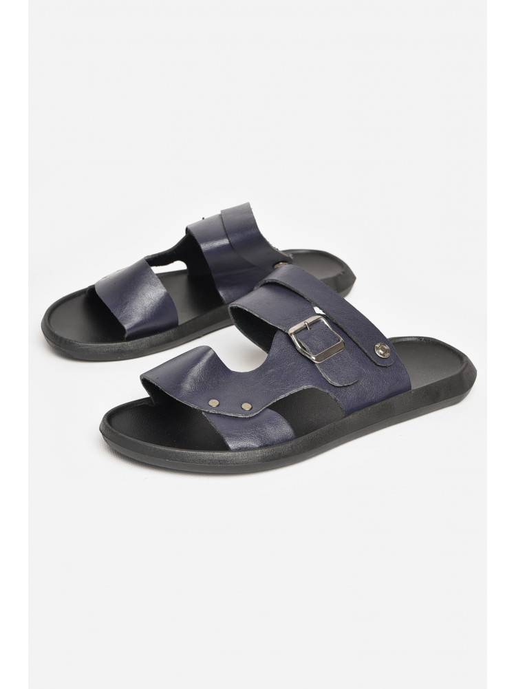 Сандалии мужские темно-синього цвета 78В 212573C