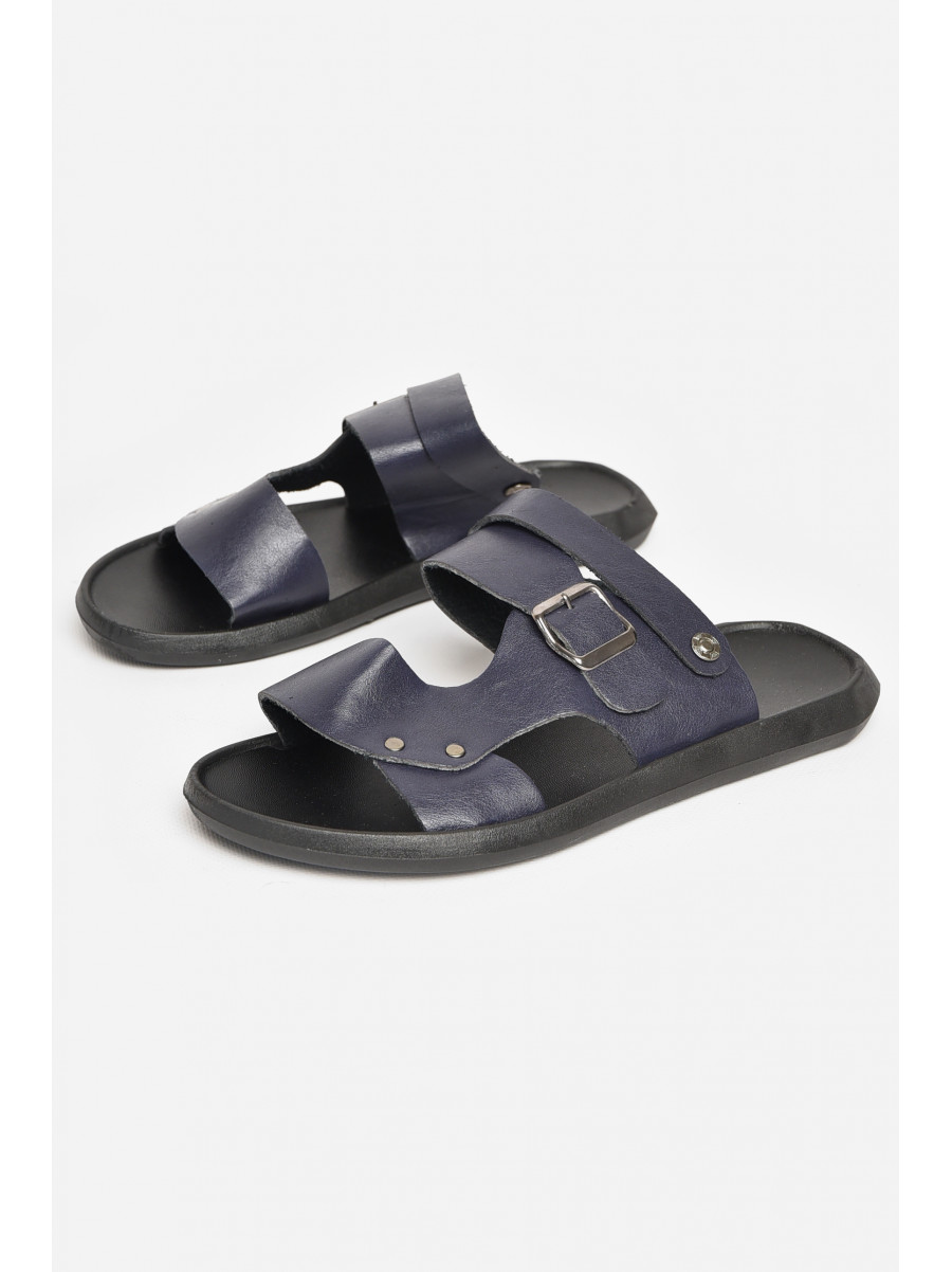 Сандалии мужские темно-синього цвета 78В 212573C