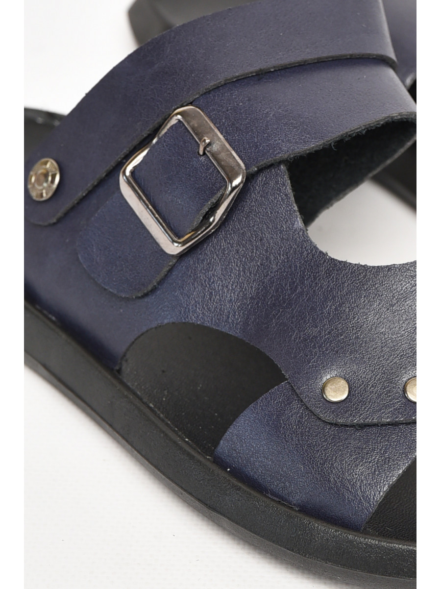 Сандалии мужские темно-синього цвета 78В 212573C