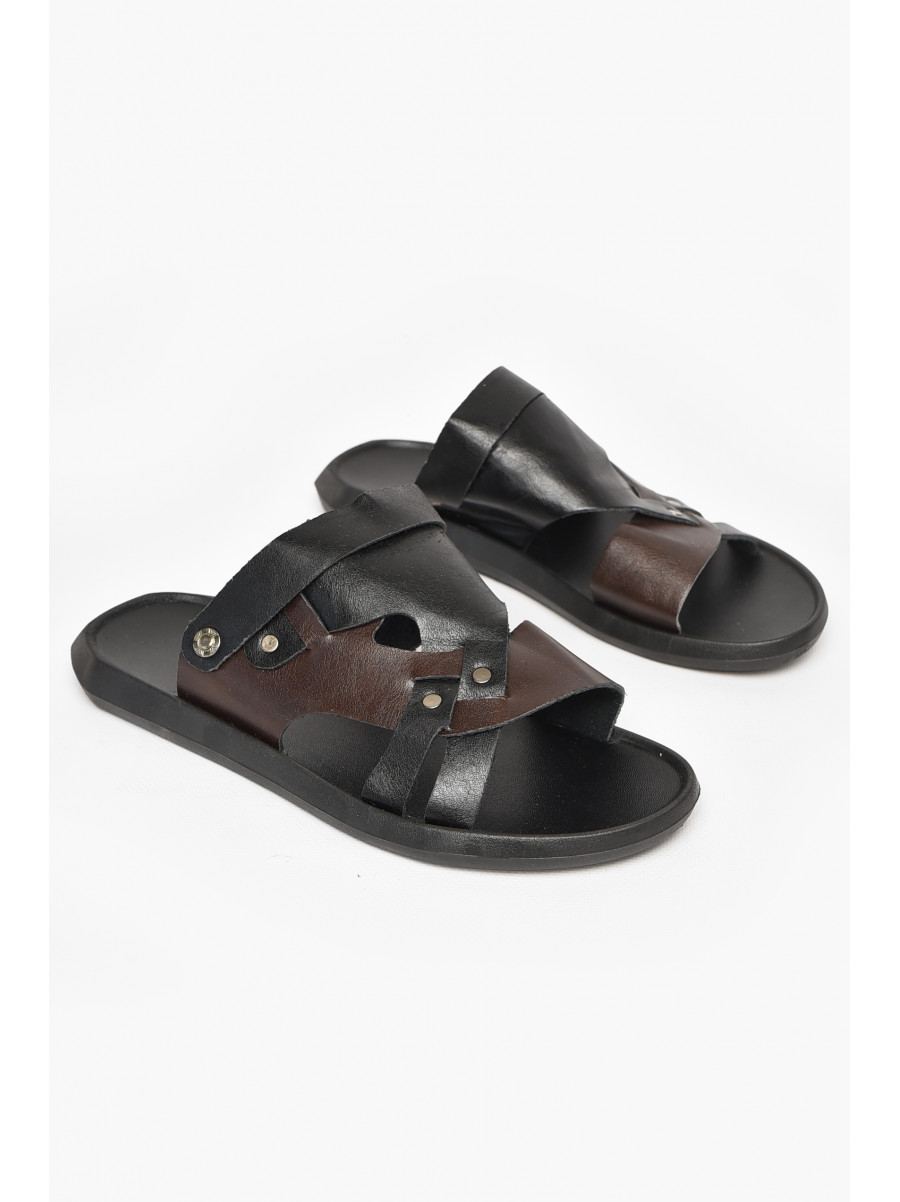 Сандали мужские черного цвета 77А 212578C