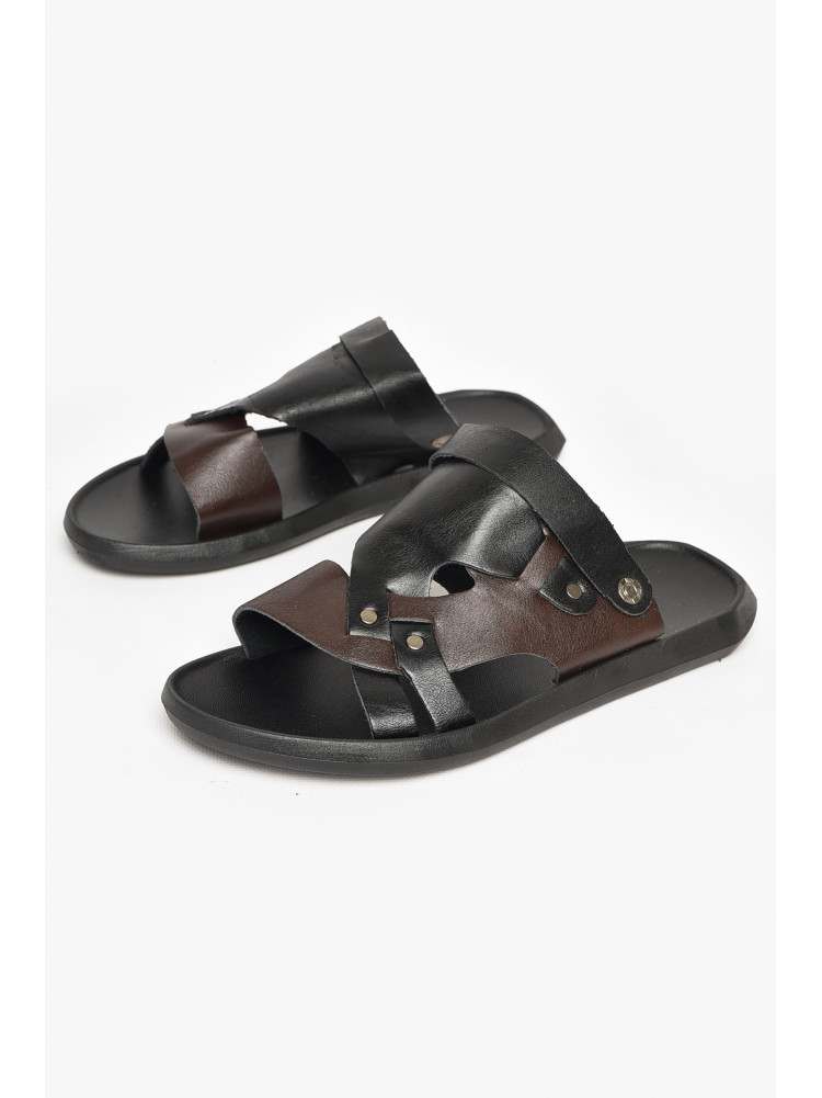 Сандали мужские черного цвета 77А 212578C