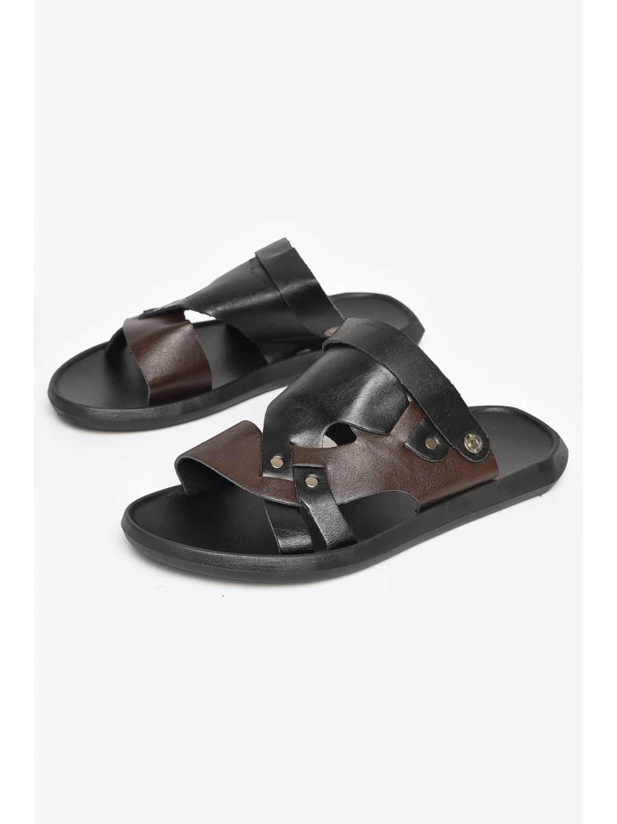 Сандали мужские черного цвета 77А 212578C