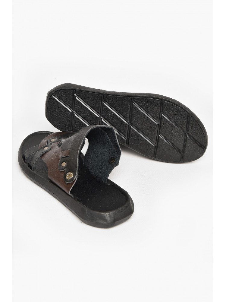 Сандали мужские черного цвета 77А 212578C