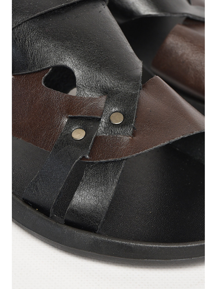 Сандали мужские черного цвета 77А 212578C