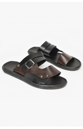 Сандали мужские черного цвета 78Н 212579C