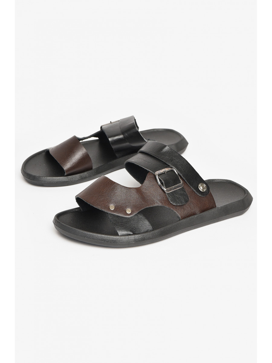 Сандали мужские черного цвета 78Н 212579C