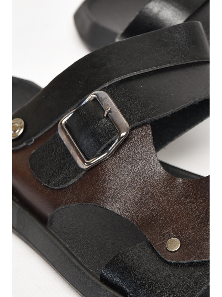 Сандали мужские черного цвета 78Н 212579C