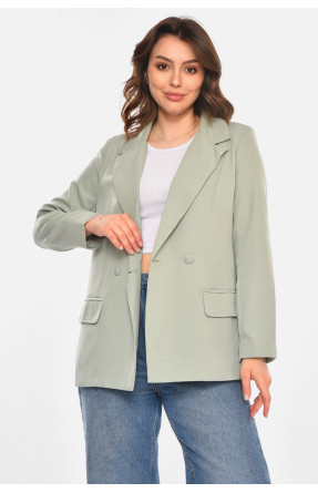 Пиджак женский однотонный серого цвета 212615C Пиджак женский однотонный серого цвета 212615C