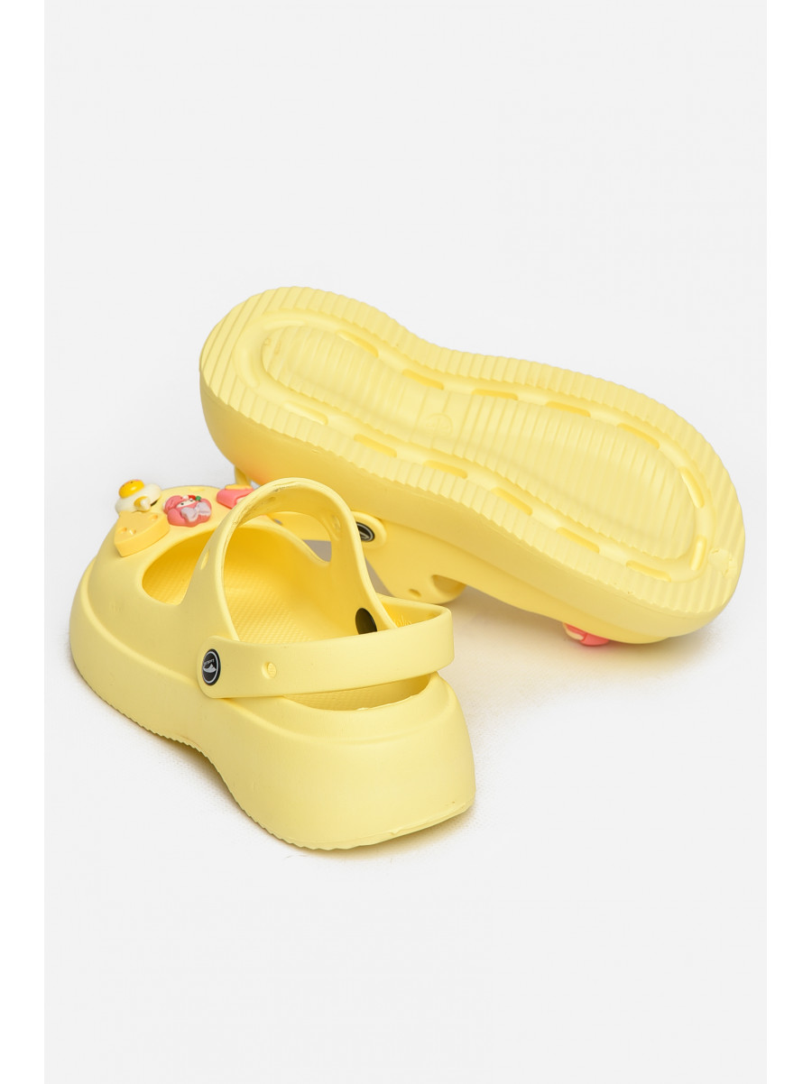 Крокси жіночі жовтого кольору 5159-2 212623C