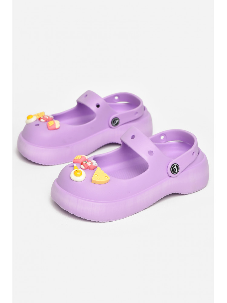 Крокси жіночі бузкового кольору 5159-2 212625C