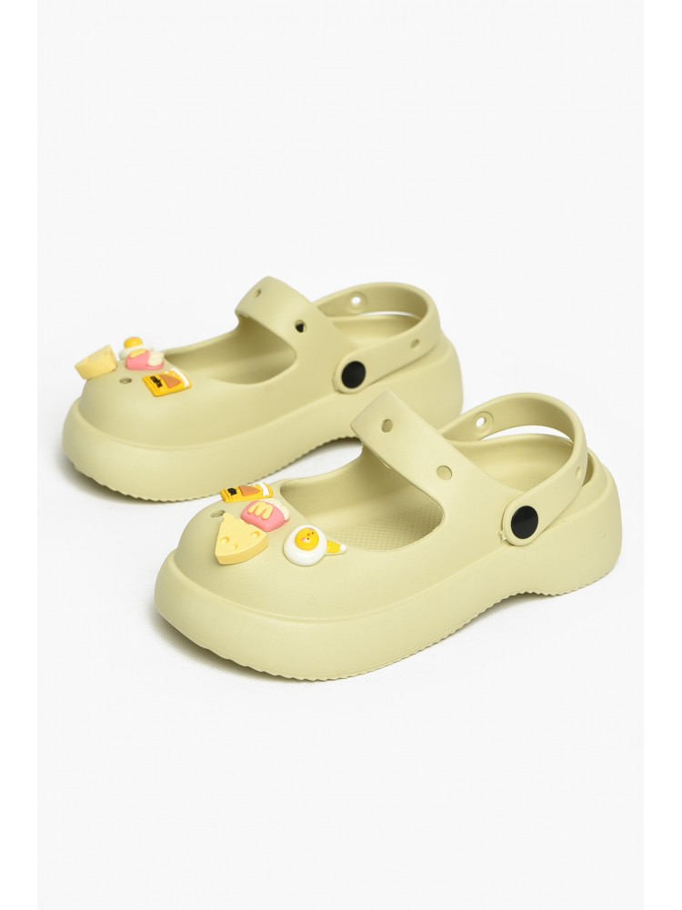 Крокси жіночі оливкового кольору 5159-2 212627C