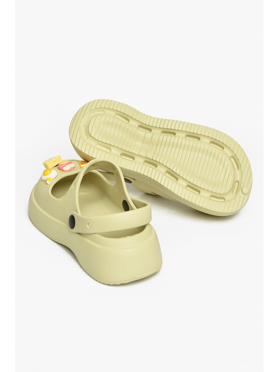 Крокси жіночі оливкового кольору 5159-2 212627C