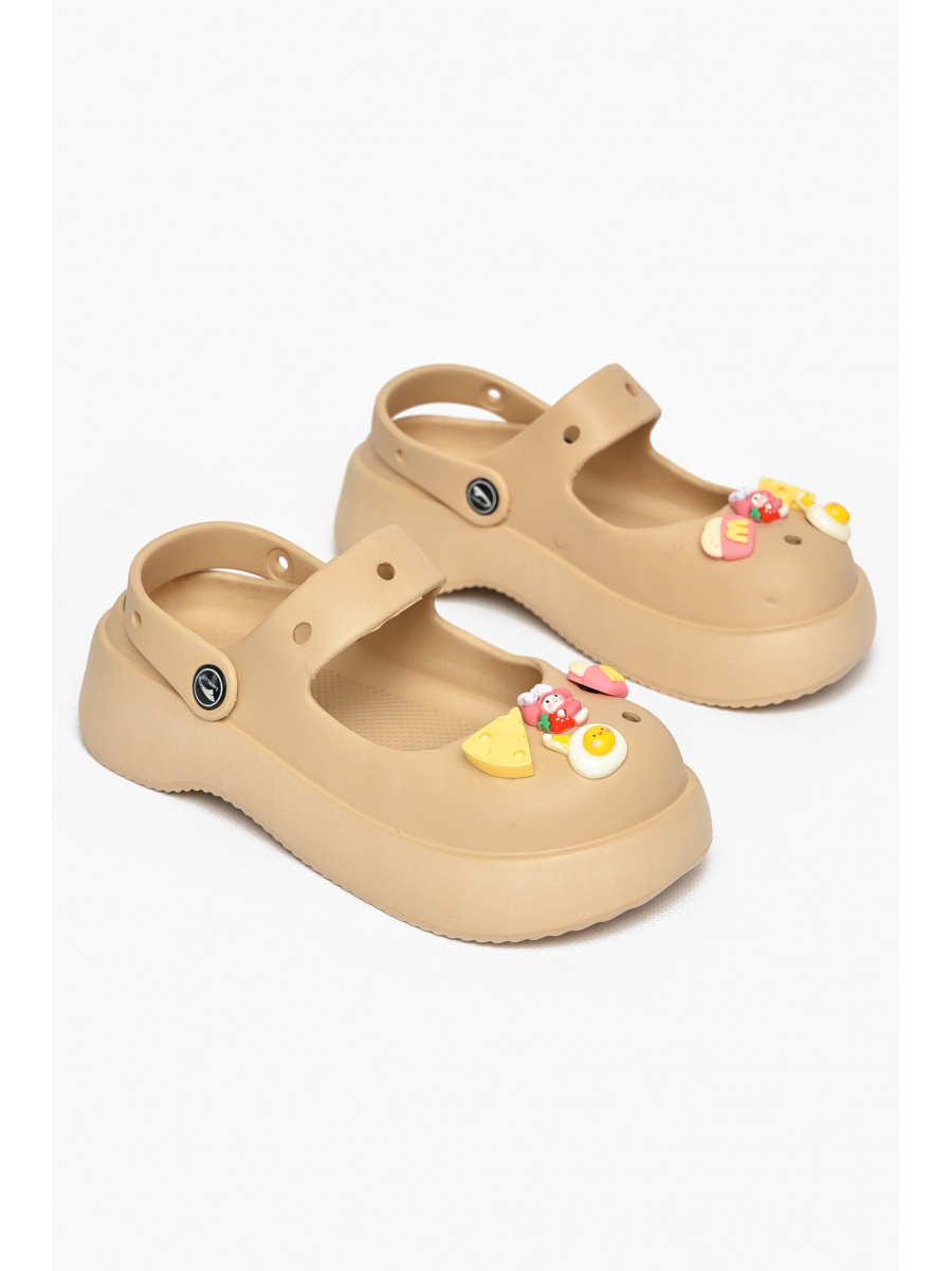 Крокси жіночі бежевого кольору 5159-2 212631C