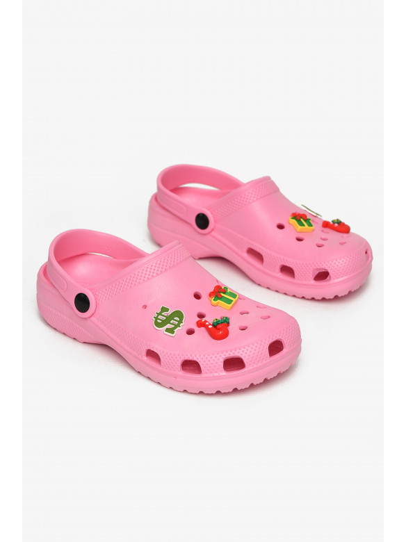 Крокси жіночі рожевого кольору 3001 212641C