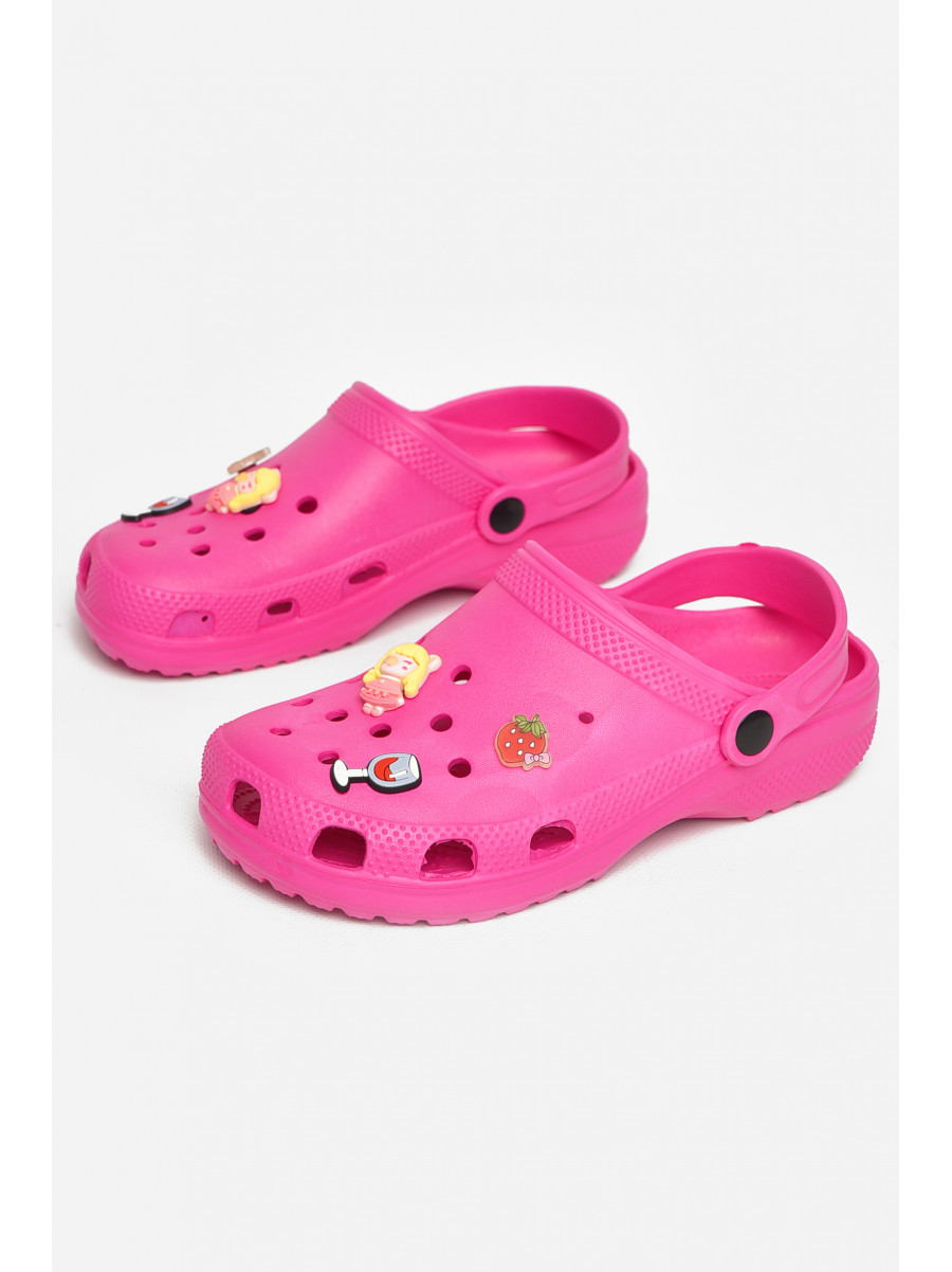 Крокси жіночі малинового кольору 3001 212643C