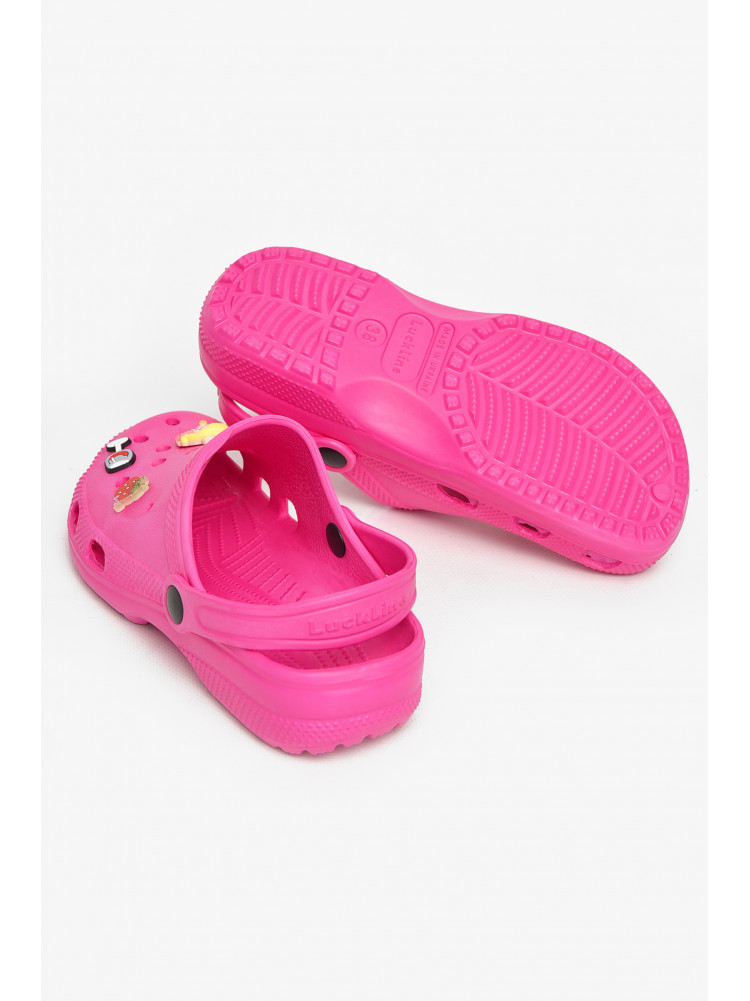 Крокси жіночі малинового кольору 3001 212643C