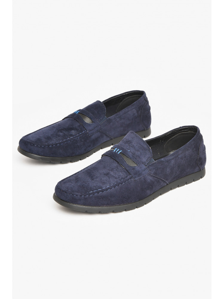 Мокасины мужские темно-синего цвета D161-2B 212644C