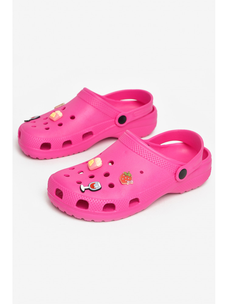 Крокси жіночі малинового кольору 3001 212645C