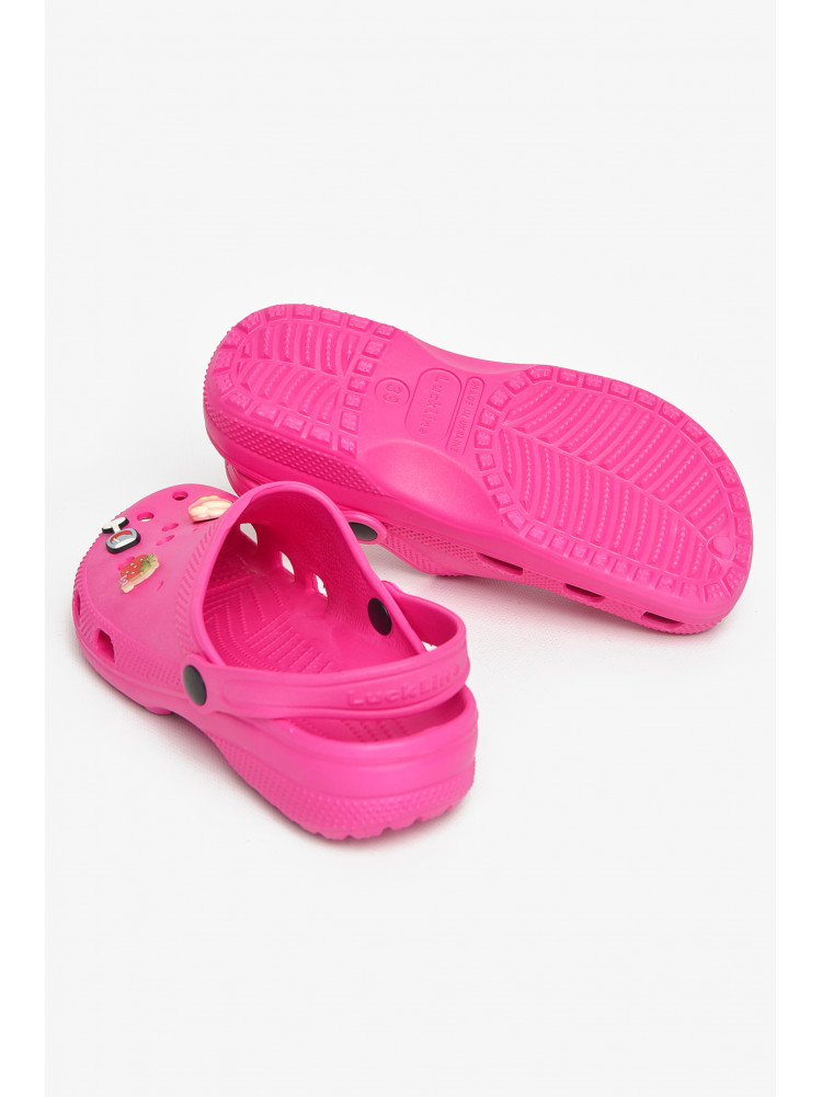 Крокси жіночі малинового кольору 3001 212645C