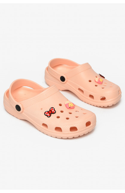 Крокси жіночі персикового кольору 3001 212647C Крокси жіночі персикового кольору 3001 212647C