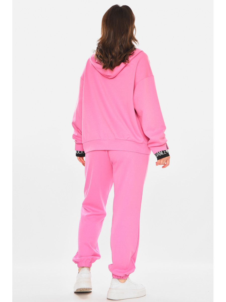 Спортивный костюм женский розового цвета P-451 212648C