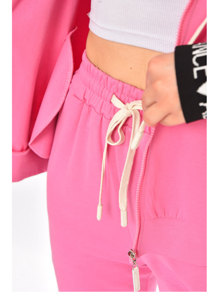 Спортивный костюм женский розового цвета P-451 212648C