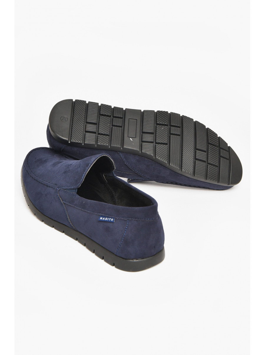 Мокасины мужские темно-синего цвета D161-11B 212651C