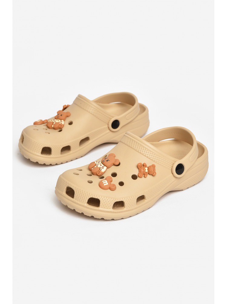 Крокси жіночі бежевого кольору 3001-2 212652C