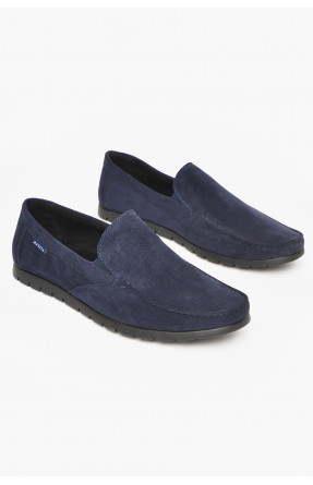 Мокасины мужские темно-синего цвета D161-12B 212653C